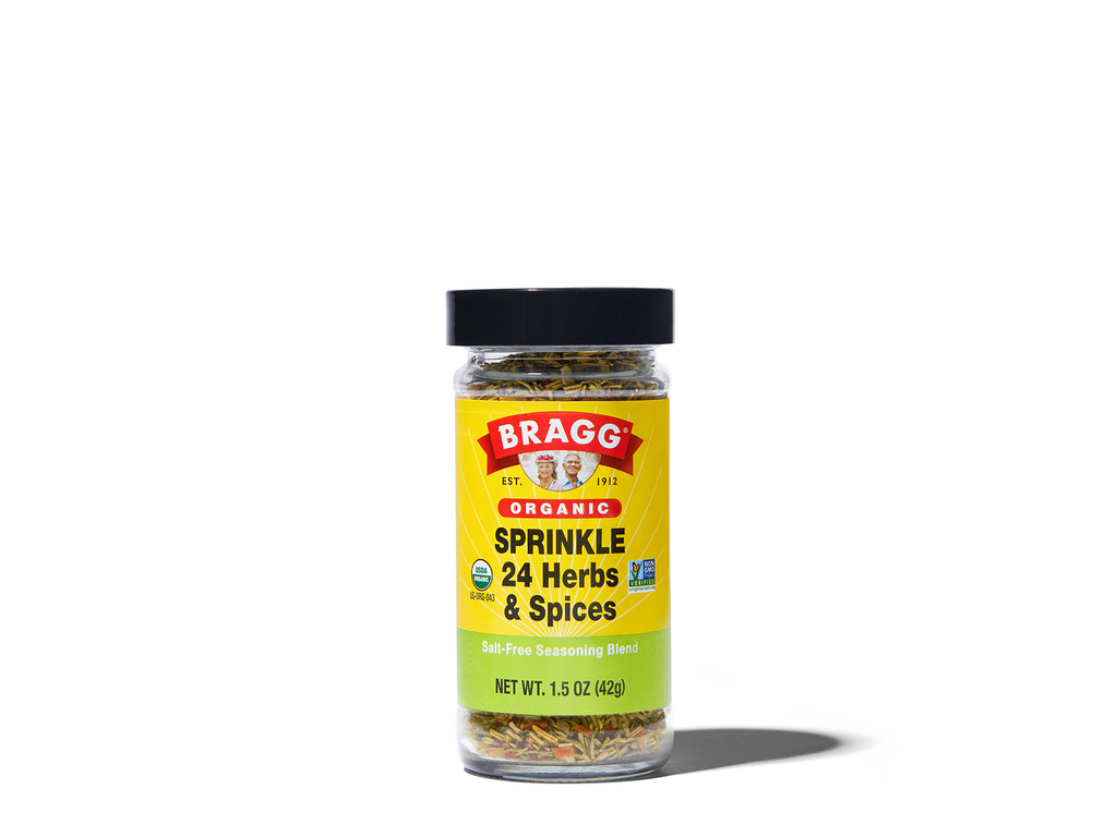 Bragg Organic Sea Kelp Delight Seasoning with Organic Bragg Sprinkle, 24  Herbs & Spices 2.7 Ounce Sea Kelp 2.7 Ounce (Pack of 1)
